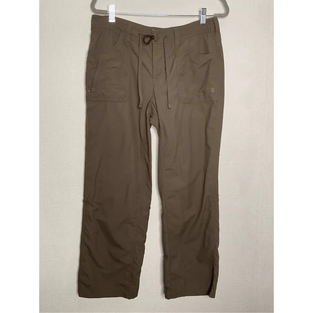 The North Face Olive Horizon Tempest Hiking Convertible Pants Women 10 Indonesia